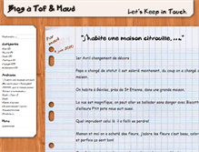 Tablet Screenshot of blog.tof2k.com